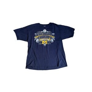 Vtg 1998 University Of Michigan Football NCAA Rose Bowl Champions Shirt. Size XL